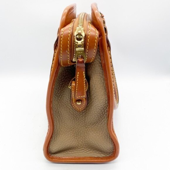 VINTAGE Dooney & Bourke All Weather Leather Satchel - Picture 8 of 11